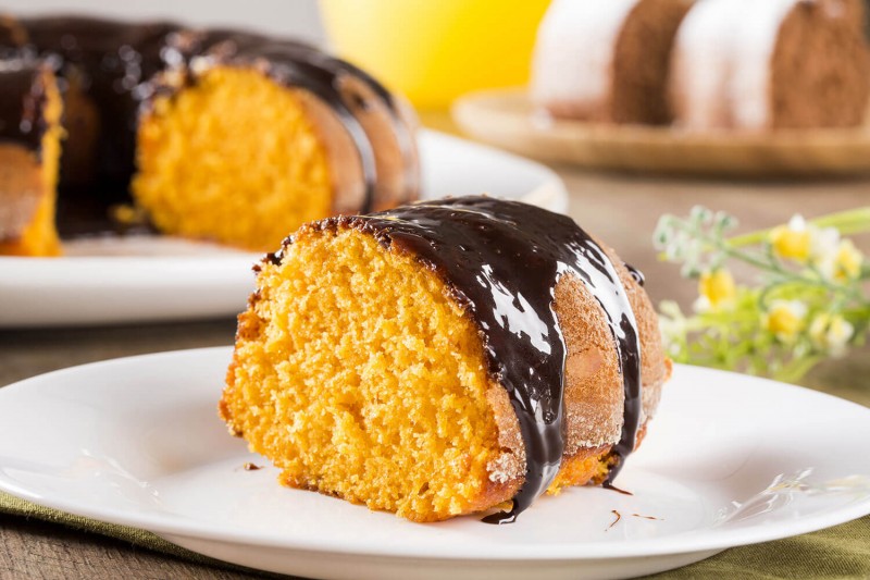 Bolo de cenoura e laranja sem glúten - Cookidoo® – the official